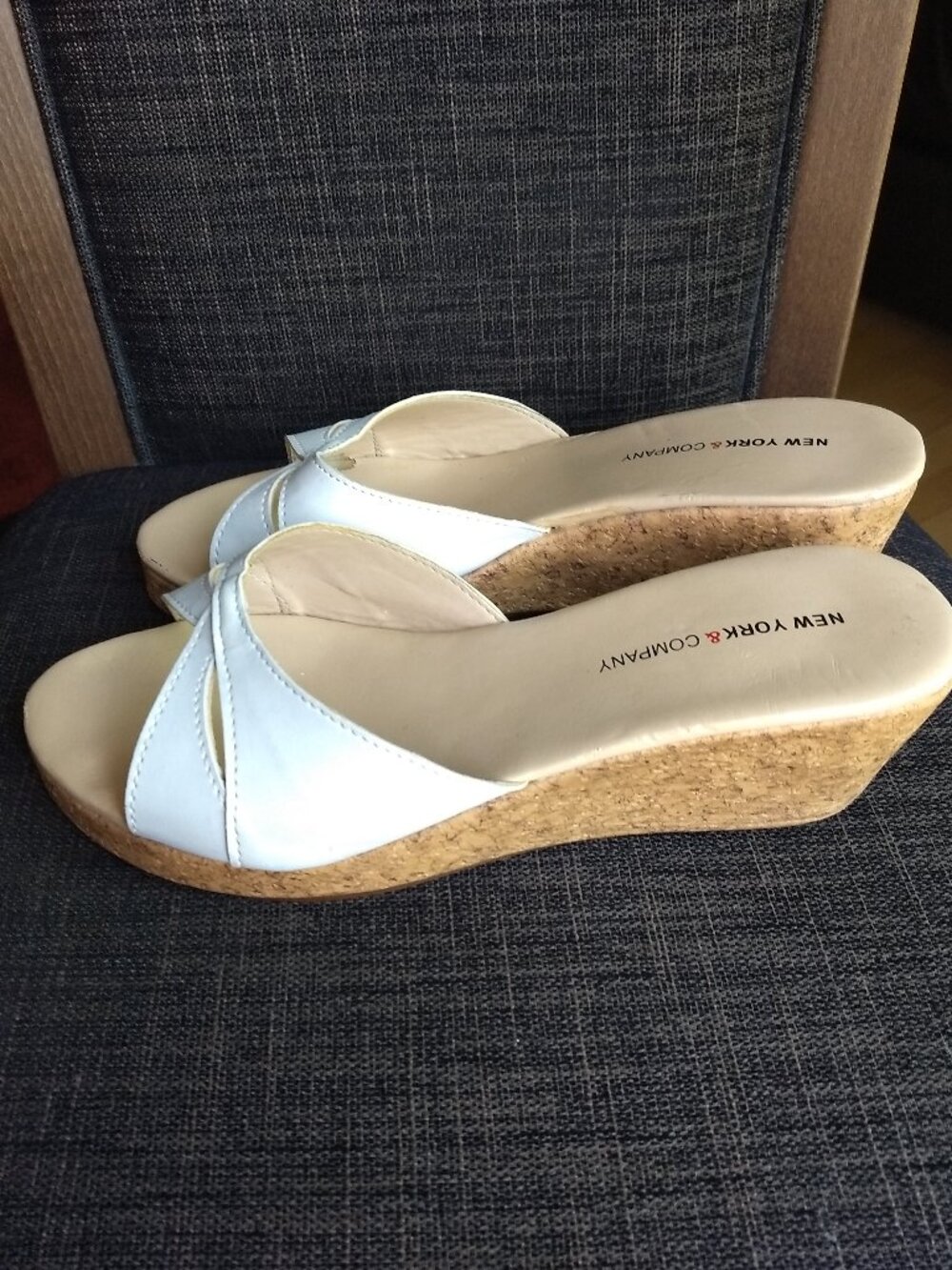 New York & CO wedge sandals.